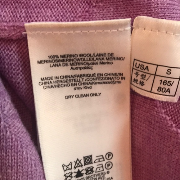 3 for $35 Brooks Brothers Merino Wool Sweater - Picture 5 of 5